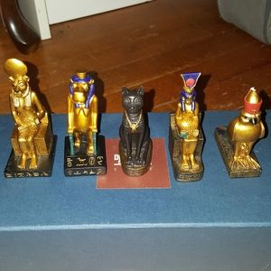 Discovery Channel Egyptian figurines